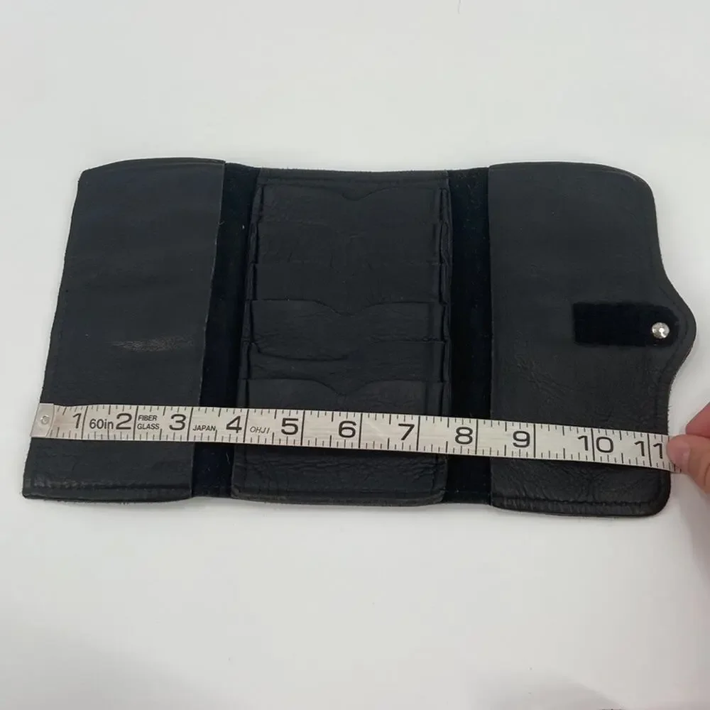 Western Black Leather wallet